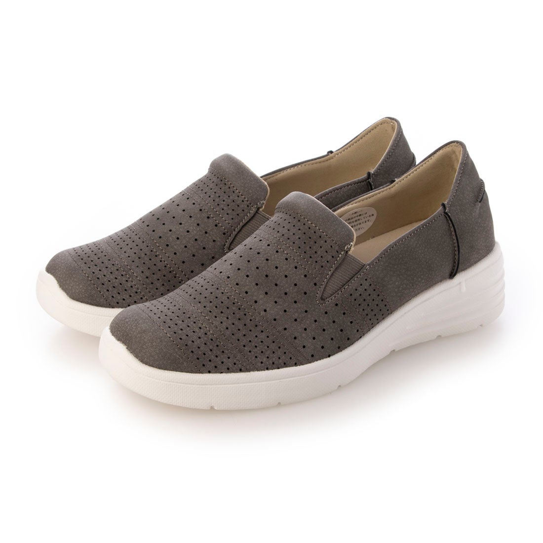 パンチングサイドゴアシューズ （GY）